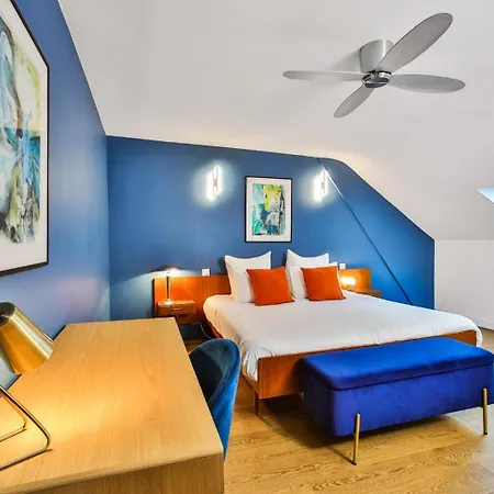 Spacious Duplex Oberkampf - Bail Mobilite דירה *